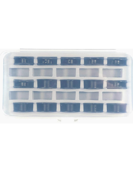 Organizador de Bobinas Tidy Crafts - Estuche para 25 Bobinas Jumbo Organizador de Bobinas Tidy Crafts - Estuche para 25 Bobinas Jumbo