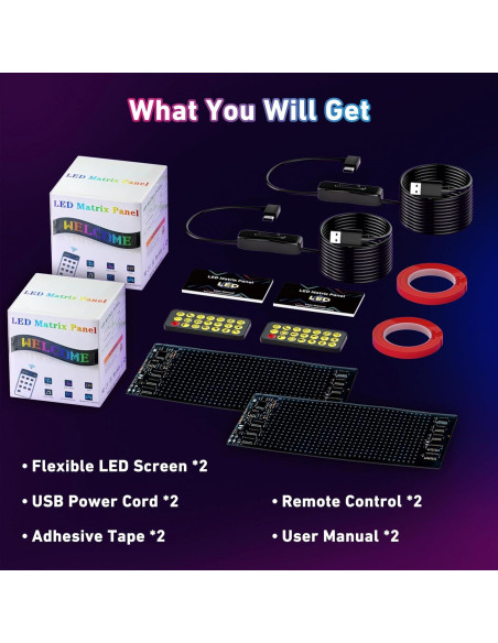 Señal LED Programable UPONELED Ojos Diabólicos 17.3x7cm Bluetooth