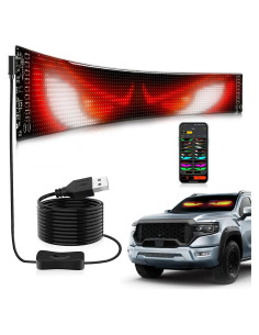 Luz LED Diabólica ALDST 24" para Autos y Camiones - Personalizable