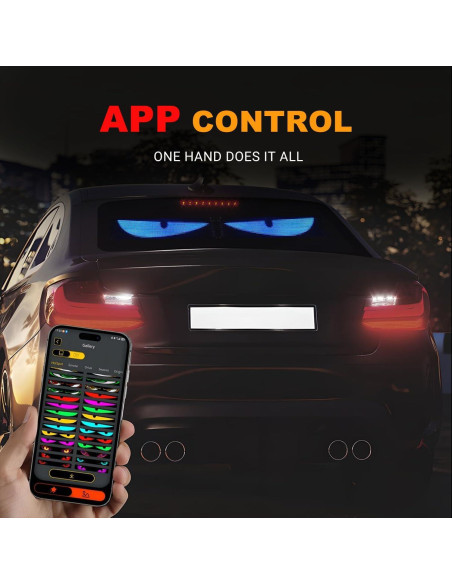 Luz LED Diabólica ALDST 24" para Autos y Camiones - Personalizable