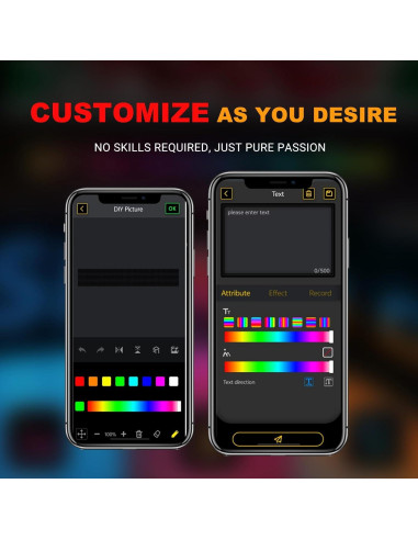 Luz LED Diabólica ALDST 24" para Autos y Camiones - Personalizable