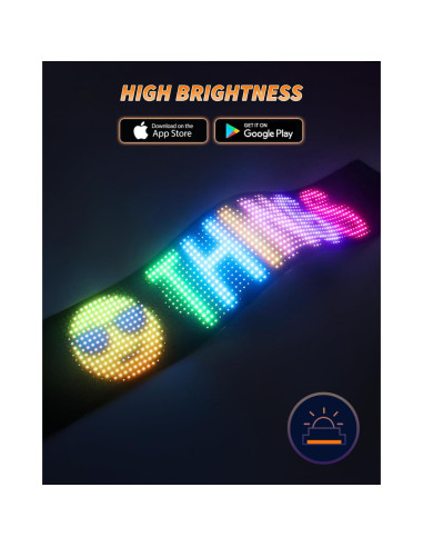 Luces LED Ojos de Diablo GSOWO 59.4x11.9cm Impermeables