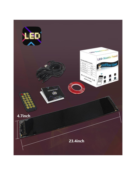 Luces LED Ojos de Diablo GSOWO 59.4x11.9cm Impermeables