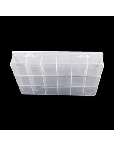 Caja Organizadora de Hilo Bouti1583 con 18 Compartimentos