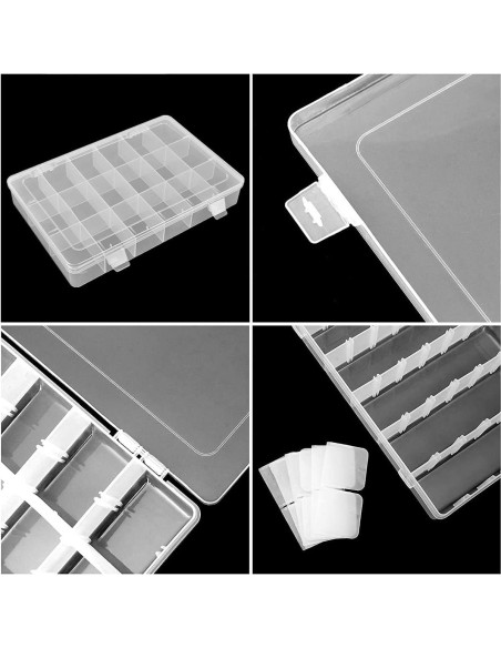 Caja Organizadora de Hilo Bouti1583 con 18 Compartimentos Caja Organizadora de Hilo Bouti1583 con 18 Compartimentos