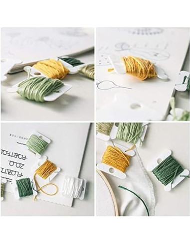 Caja Organizadora de Hilo Bouti1583 con 18 Compartimentos