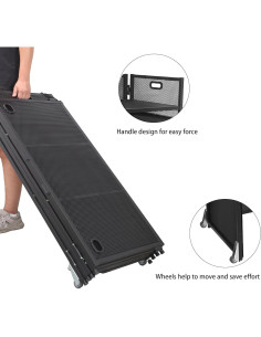 Mesa DJ Portátil Facade 104 cm x 53 cm - Estructura Metalica 2