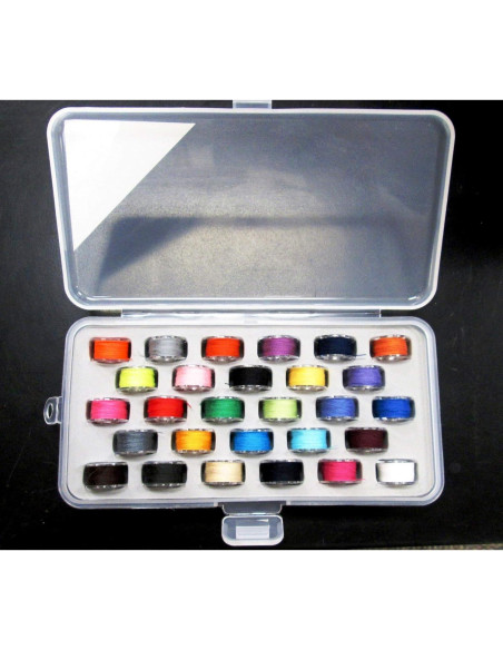 Organizador de Bobinas Tidy Crafts con 28 Bobinas de Hilo Organizador de Bobinas Tidy Crafts con 28 Bobinas de Hilo