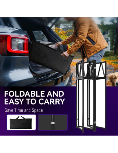 Soporte de mesa DJ portátil RDCMKL ajustable 101.6x50.8 cm