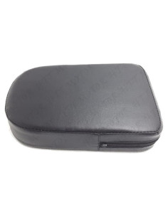 Almohadilla de Respaldo Sissy Bar HTTMT Tamaño 1 Negra Universal