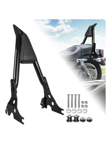 AUFER Sissy Bar Desmontable para Pasajeros Sportster 2004-2023