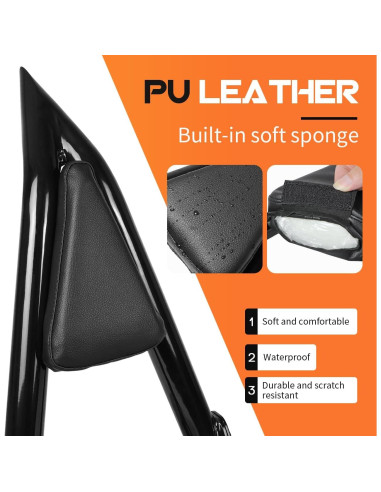 AUFER Sissy Bar Desmontable para Pasajeros Sportster 2004-2023