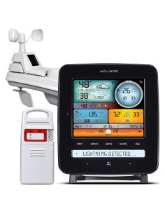 Estación Meteorológica AcuRite Iris 5-en-1 con Detección de Rayos