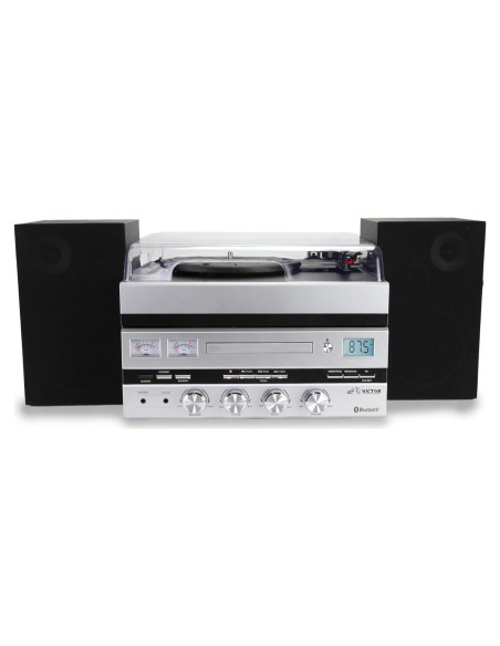 Centro Musical Victor VDTS-5400 5-en-1 Bluetooth CD USB FM