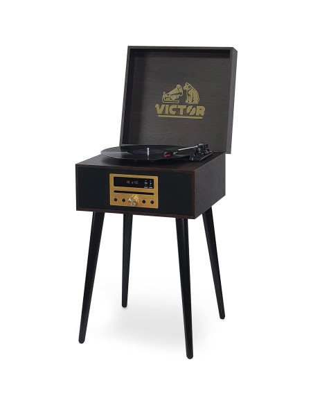 Centro Musical Victor VWRP-3500 8-en-1 Bluetooth CD USB FM