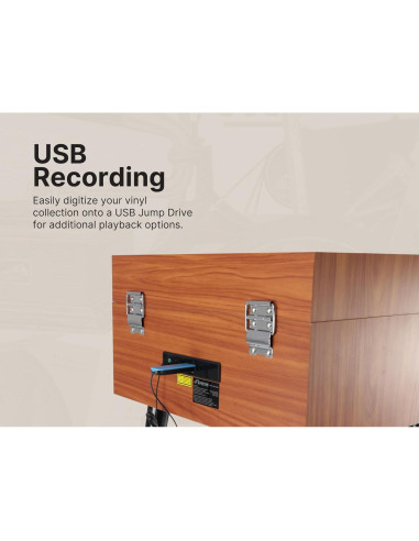 Centro Musical Victor VWRP-3500 8-en-1 Bluetooth CD USB FM