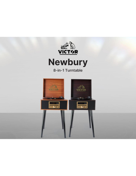 Centro Musical Victor VWRP-3500 8-en-1 Bluetooth CD USB FM