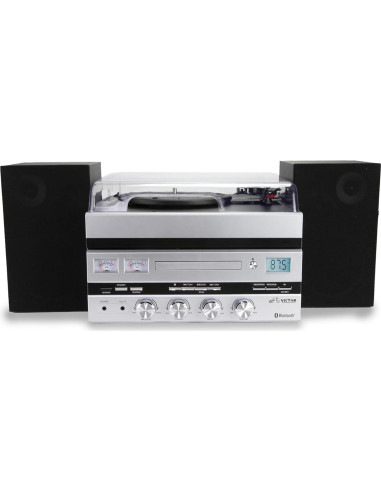 Centro Musical Victor VDTS-5400 5-en-1 Bluetooth CD USB FM