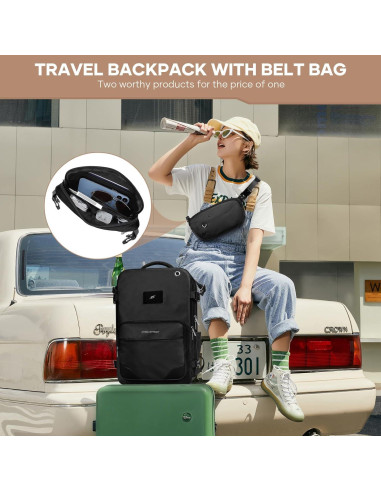 Mochila de Viaje Maelstrom 35L Impermeable para Laptop 17"