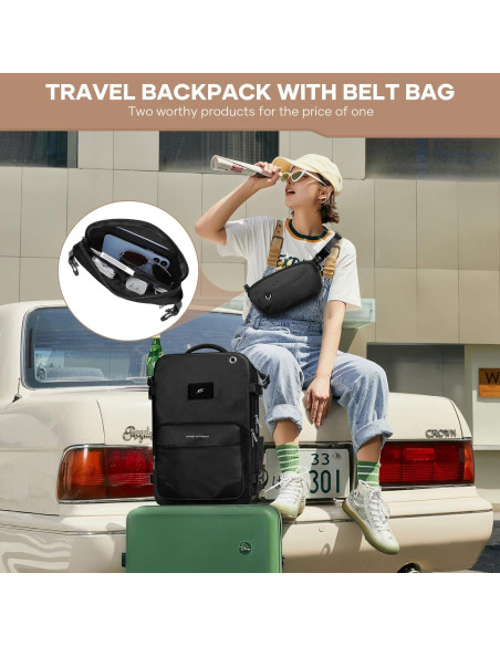 Mochila de Viaje Maelstrom 35L Impermeable para Laptop 17"