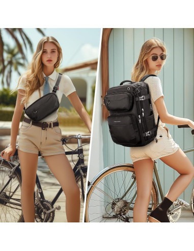 Mochila de Viaje Maelstrom 35L Impermeable para Laptop 17"