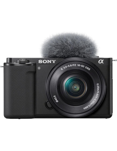 Cámara Sin Espejo Sony ZV-E10 16-50mm Negro + Accesorios