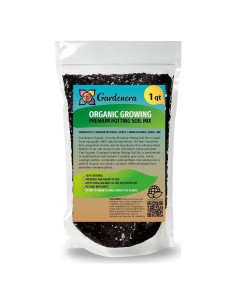 Mezcla de Tierra Orgánica Premium Gardenera 1L - Crecimiento Saludable