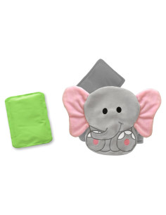 Abrazo de Barriga Bebon Elefante - Almohadilla Térmica para Bebés