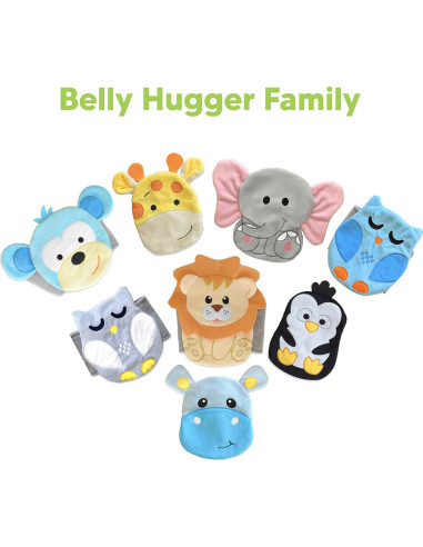 Abrazo de Barriga Bebon Elefante - Almohadilla Térmica para Bebés