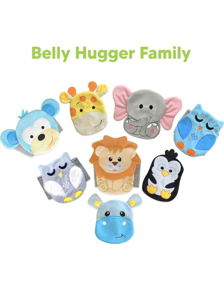 Abrazo de Barriga Bebon Elefante - Almohadilla Térmica para Bebés