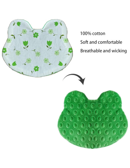 Paquete de 3 Almohadillas de Aroma para Bebés NICU - Verde