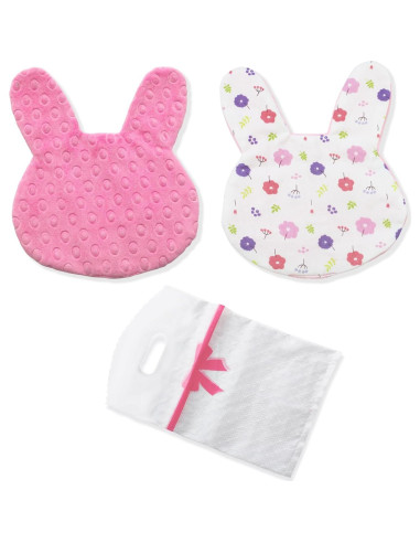 Paquete de 2 Conejos Aromatizados NICU Rosa - Confort para Bebés