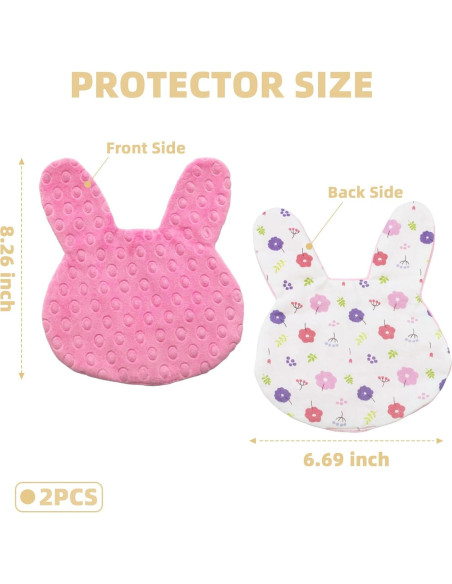 Paquete de 2 Conejos Aromatizados NICU Rosa - Confort para Bebés