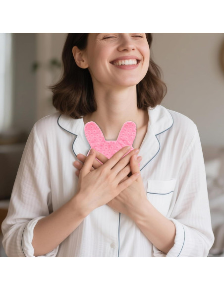 Paquete de 2 Conejos Aromatizados NICU Rosa - Confort para Bebés