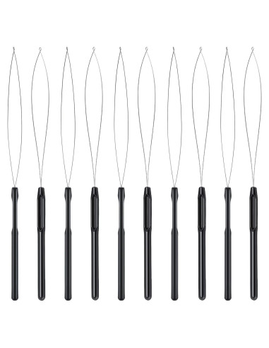 Kit de 10 Agujas de Bucle para Extensiones de Cabello Zonon