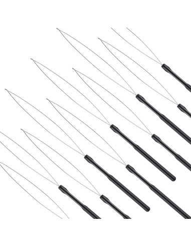 Kit de 10 Agujas de Bucle para Extensiones de Cabello Zonon