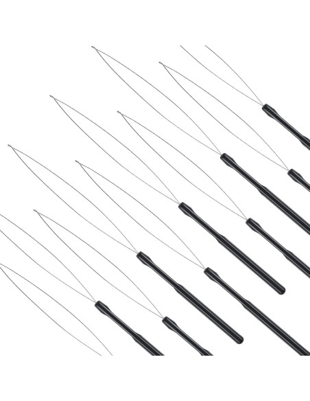Kit de 10 Agujas de Bucle para Extensiones de Cabello Zonon