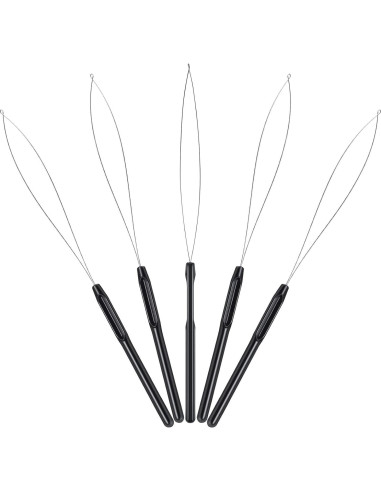 Kit de 10 Agujas de Bucle para Extensiones de Cabello Zonon