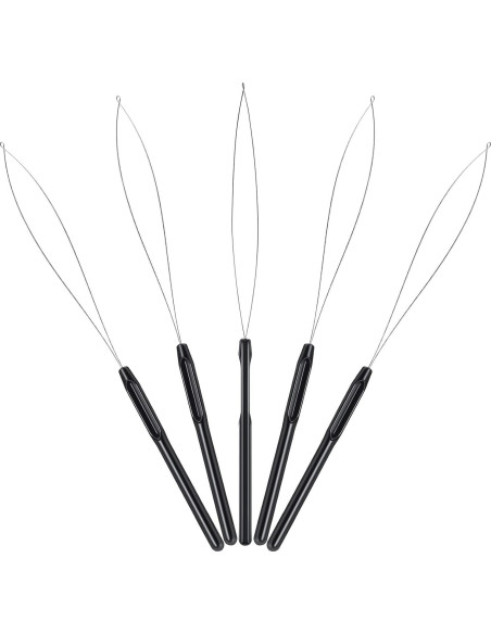 Kit de 10 Agujas de Bucle para Extensiones de Cabello Zonon