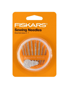 Juego de Agujas de Coser Fiskars - 30 Agujas Variadas y Enhebrador