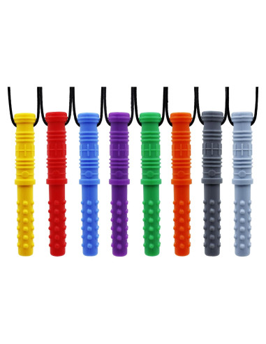 Collar Masticable GNAWRISHING 100% Silicona para Niños 7 cm