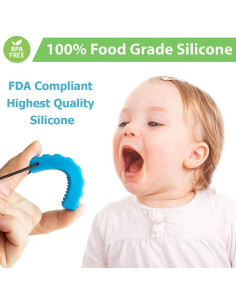 Collares Masticables Sensoriales de Silicona - Paquete de 5 - Libre de BPA 2