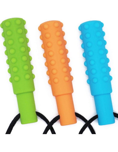 Collar Masticable Sensorial QULEAP Spider - Paquete de 3