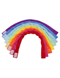 Collares Masticables Sensoriales de Tela de Toalla - 8 Piezas