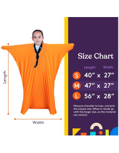 Saco Sensorial de Cuerpo Completo Suministros Especiales Grande 2