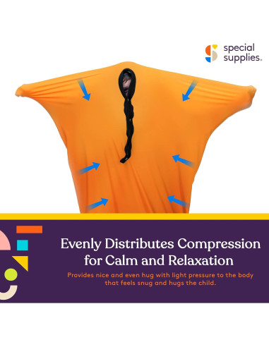 Saco Sensorial de Cuerpo Completo Suministros Especiales Grande