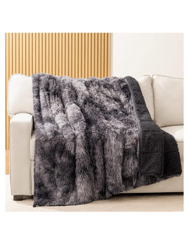 Manta con Peso HBlife Sherpa 127x152cm 4.5kg Niños Gris