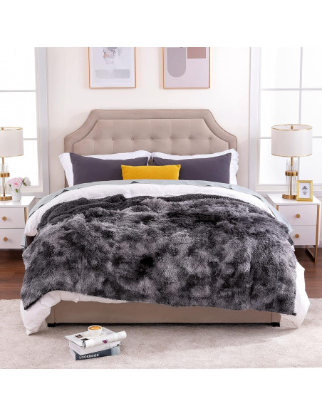 Manta con Peso HBlife Sherpa 127x152cm 4.5kg Niños Gris