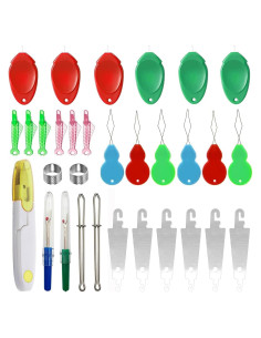 Kit de Enhebradores de Agujas Keepsweat - 32 Piezas Multicolor
