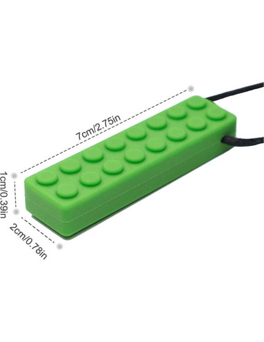 Collar Masticable Sensorial Silicona Grado Alimenticio 5 PCS